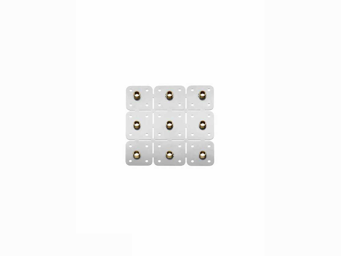 ערכת עזר להתקנת מספר מודולים למקלחת 120X120 מסדרת סטארק shower collection 3