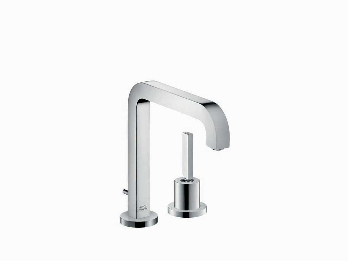 סוללת 2 חורים לכיור רחצה מסדרת אקסור צ'יטריו - כולל ונטיל 3