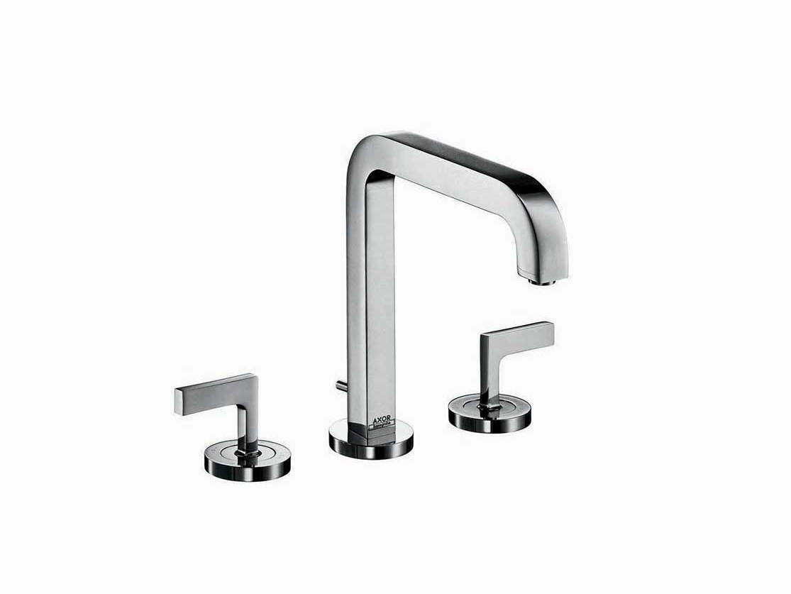 סוללה לכיור רחצה 205 מ"מ ,3 חלקים כולל ונטיל  סד' ציטריו,ידית  ר 3