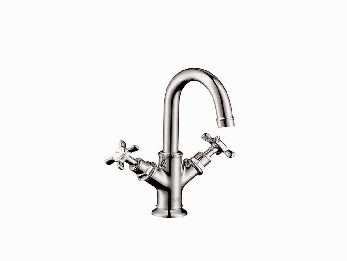 סוללת פרח הכוללת שתי ידיות חמים קרים  + ונטיל ,לכיור קטן,אקסור מונטרו 3