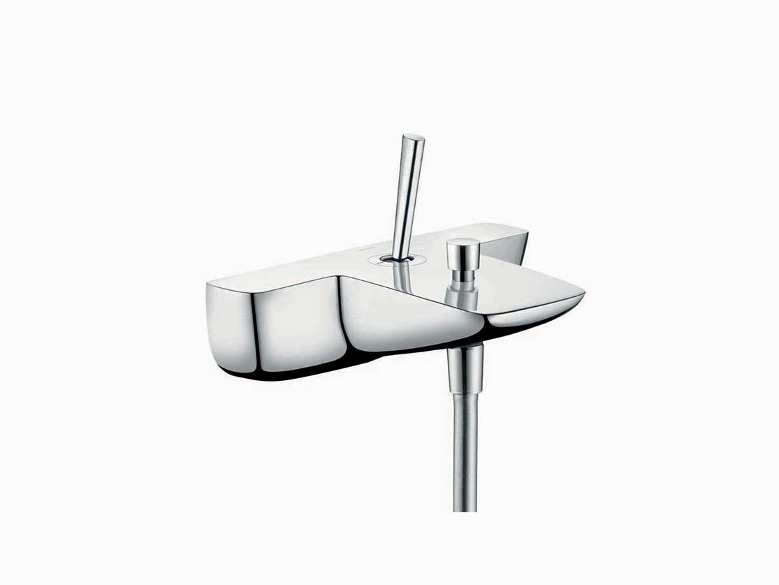 סוללה חיצונית לאמבט (ידית גויסטיק) עם פיית מילוי בגימור כרום, סד' פורה וידה 3