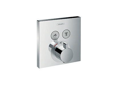 ערכה חיצונית לתרמוסטט 4 דרך מסדרת סלקט  דורש חלק פנימי 01800180