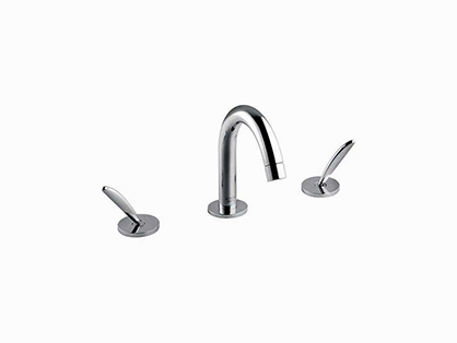 סוללה לכיור רחצה,3 חלקים,סגנון נוצה