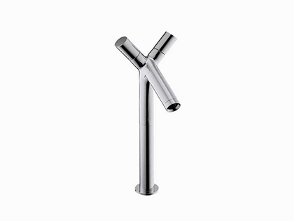 סוללת פרח גבוהה עם שתי ידיות לכיור רחצה ללא ונטיל מסדרת אקסור סטארק